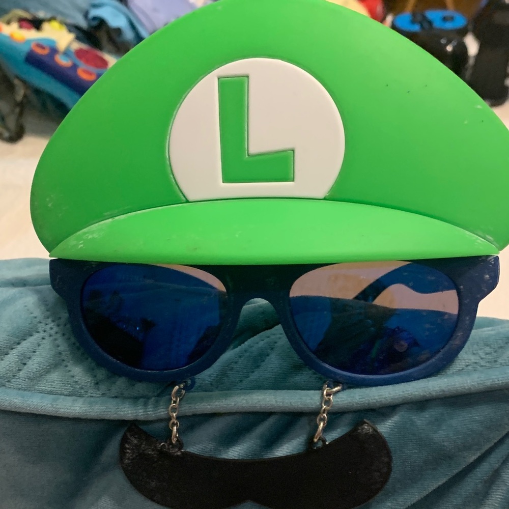 Adults PreOwned Super Mario Bros Luigi Sun Glasses